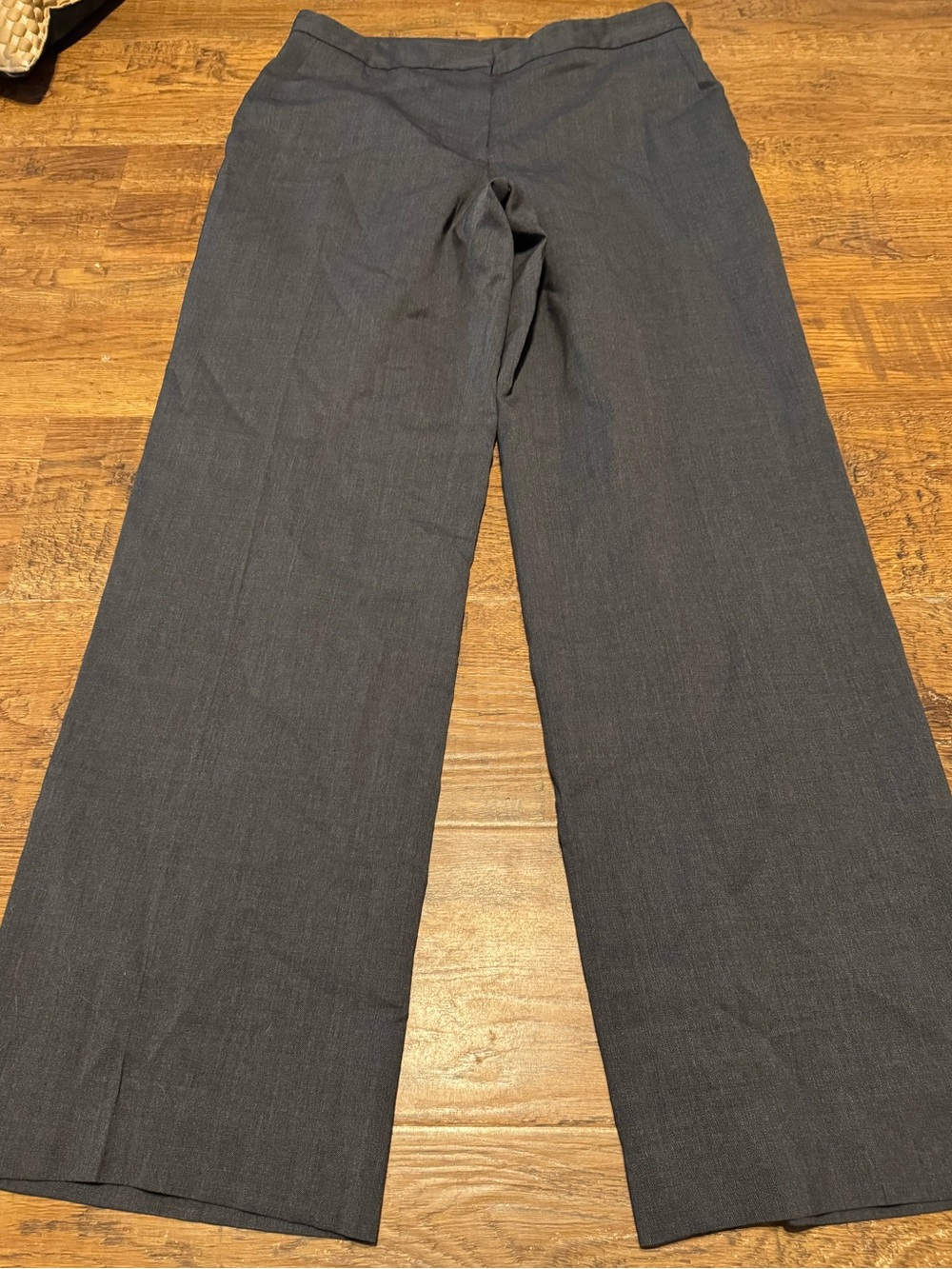 Gray dress pants 30 inch waist like new